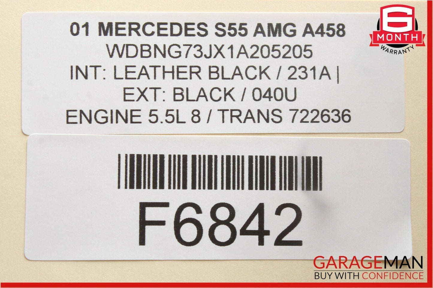00-06 Mercedes W220 S55 AMG Rear Parktronic Sensor Display Warning Buzzer OEM
