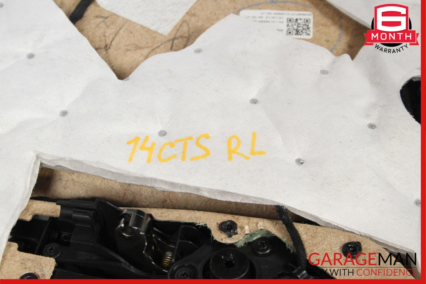 14-19 Cadillac CTS Rear Left Driver Side Interior Door Trim Panel Cover OEM