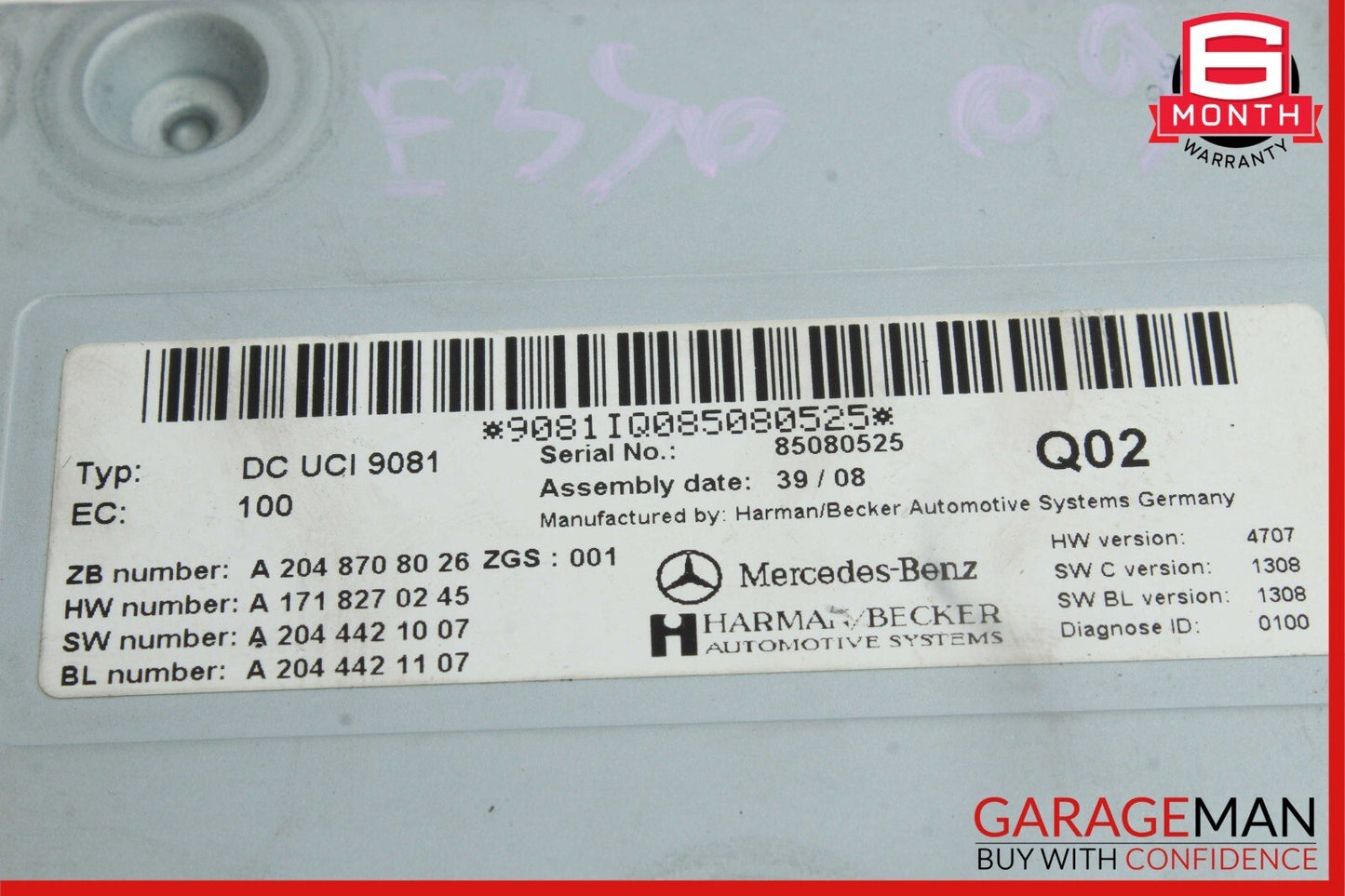 03-09 Mercedes W211 E320 E350 E550 Communication Interface Module 2048708026 OEM