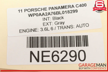 10-16 Porsche Panamera 970 Front Right Side Inner Dash AC Air Vent Grille OEM