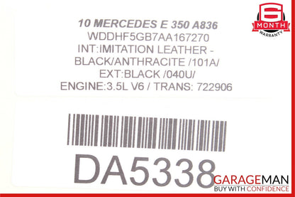 08-20 Mercedes W212 E350 CLS400 C300 Front Right Side Seat Control Module Unit