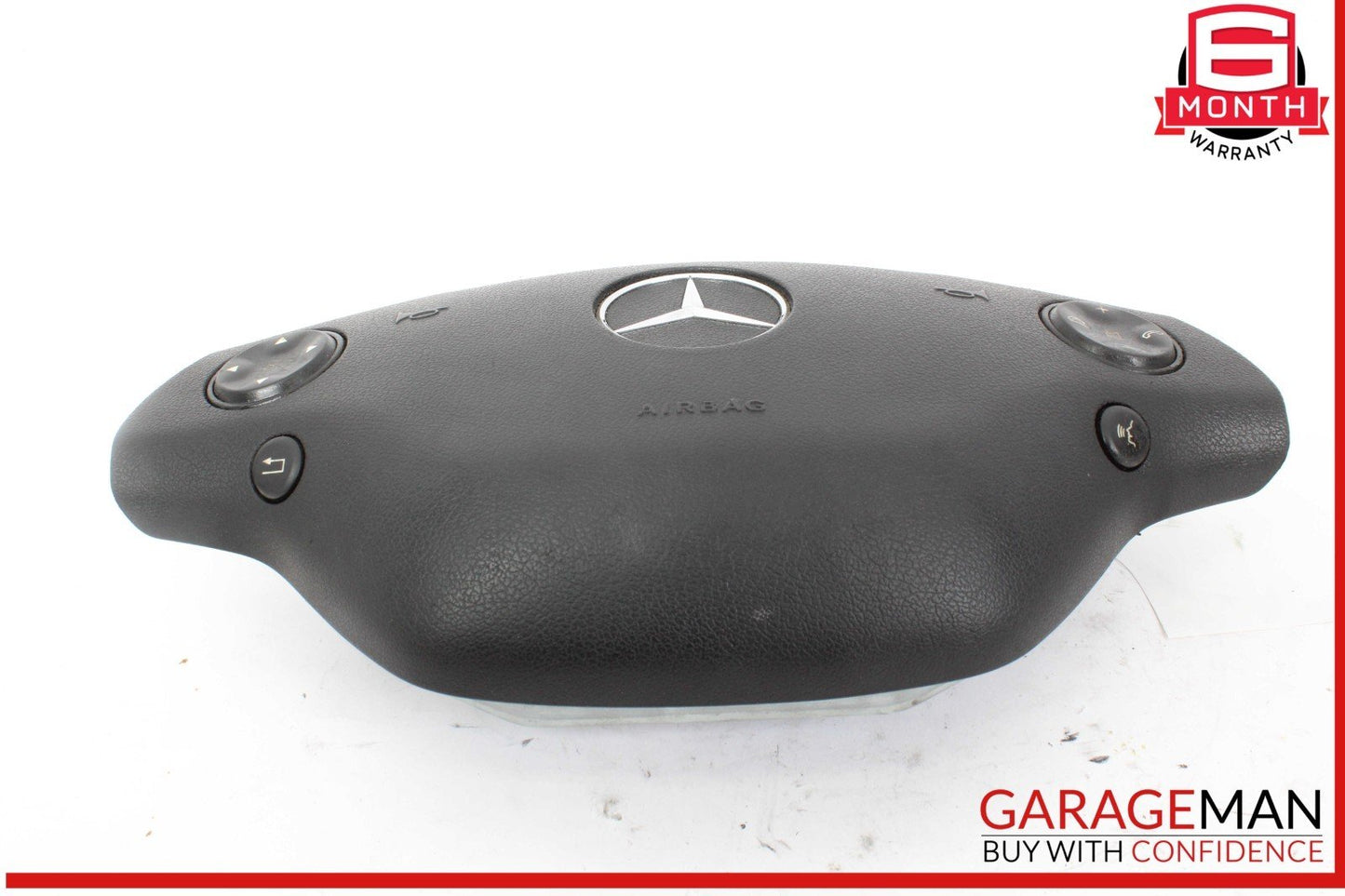 07-10 Mercedes W221 S550 S450 CL500 CL550 Steering Wheel Airbag Air Bag Black