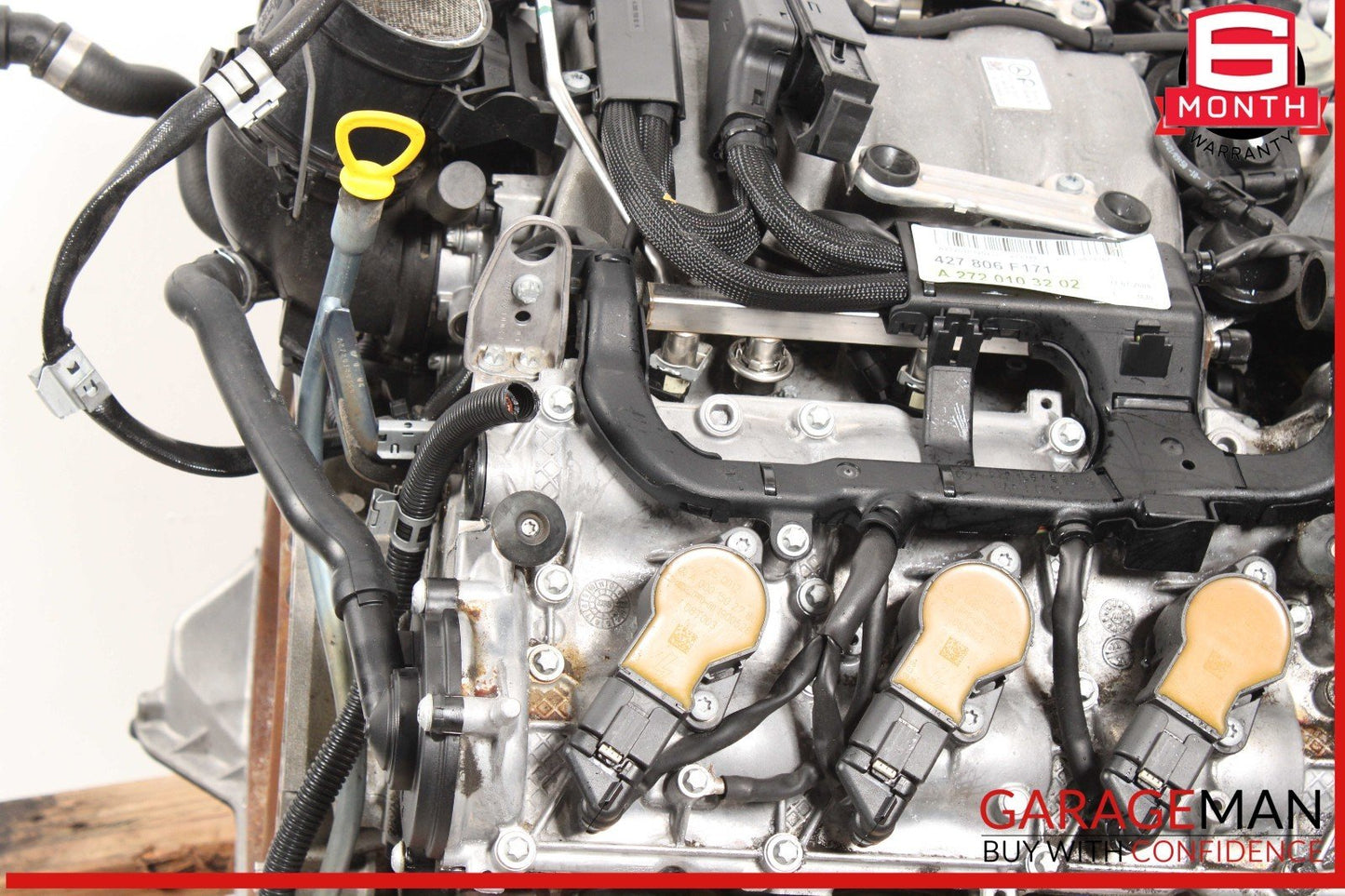 06-11 Mercedes R171 SLK280 C300 Engine Motor Block Assembly 3.0L M272 RWD 160k