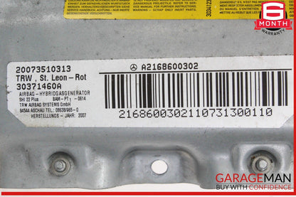 07-14 Mercedes W216 CL550 Front Left Driver Side Dash Knee Airbag Air Bag OEM