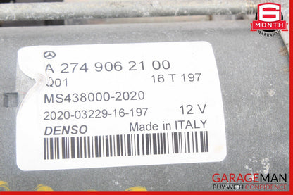 15-19 Mercedes W205 C300 GLC300 DENSO Engine Starter Motor 2749062100 OEM