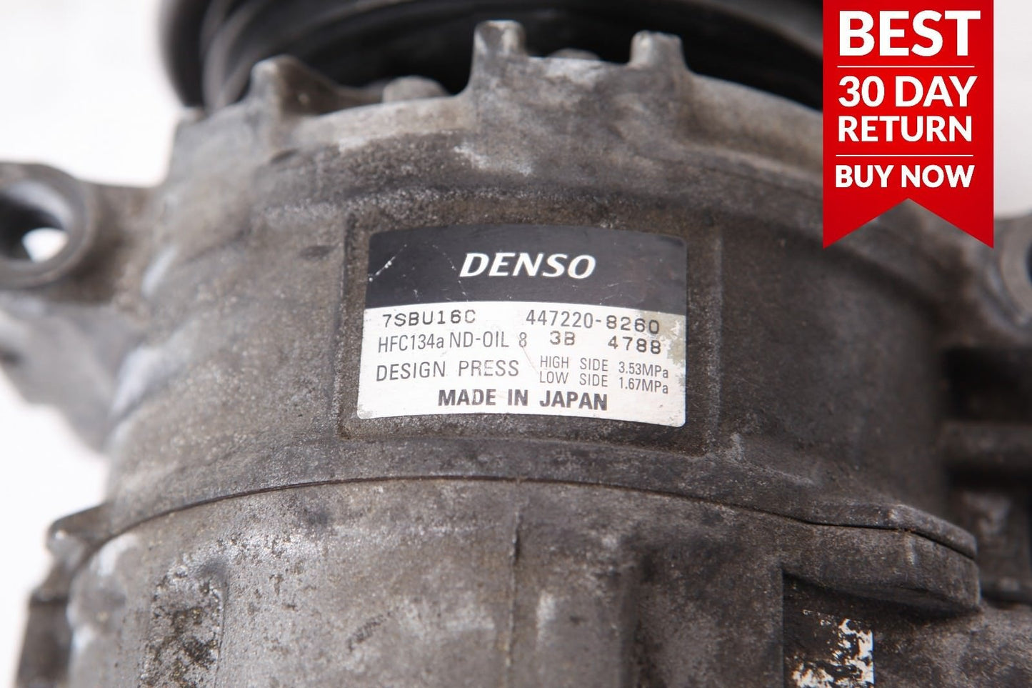 00-08 Porsche Boxster 986 2.7L Denso AC Air Conditioning Compressor Assembly OEM