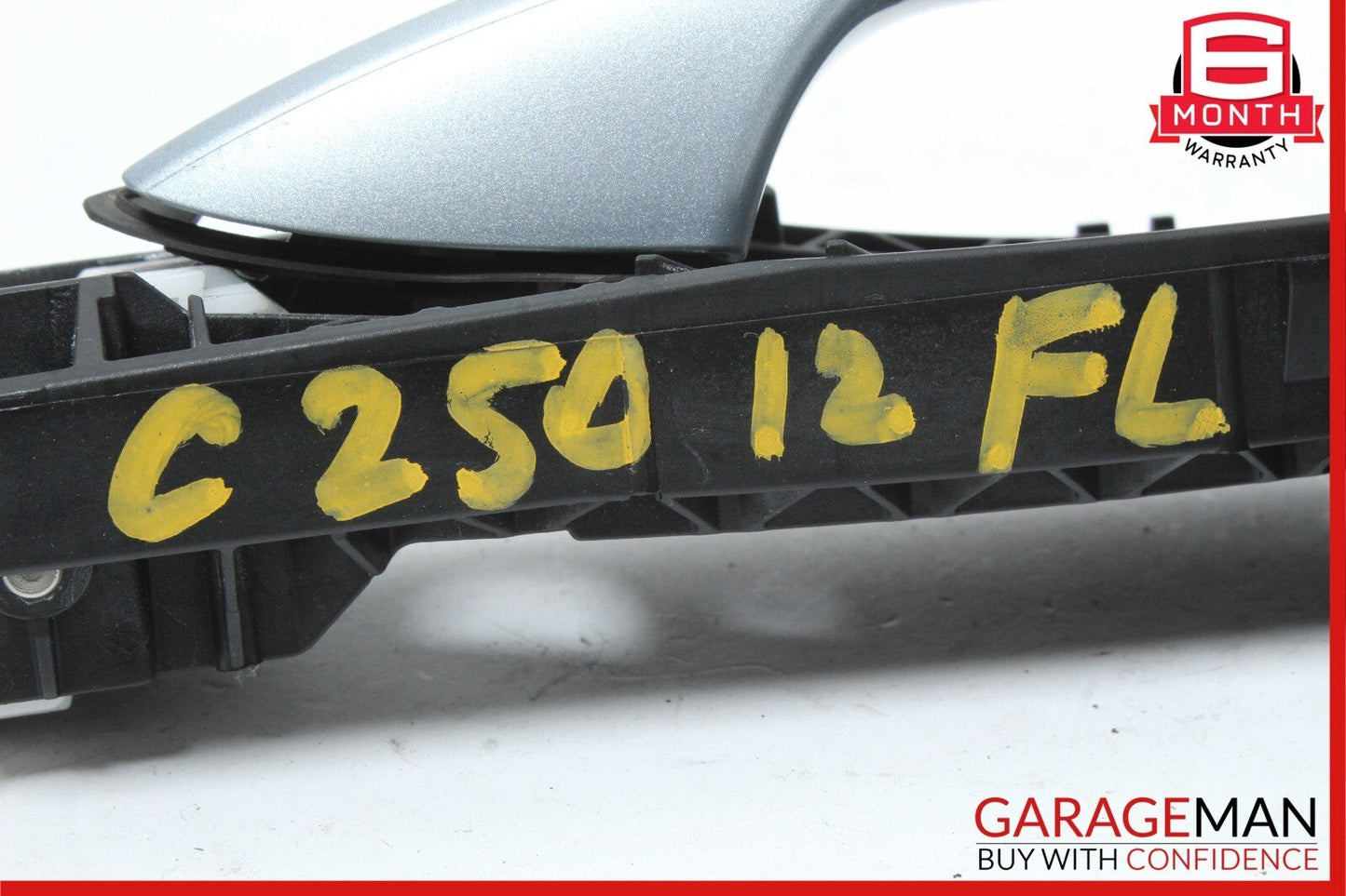 12-14 Mercedes W204 C250 C300 Front Left Driver Side Exterior Door Handle Silver