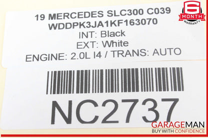 17-20 Mercedes R172 SLC300 SLC43 AMG ABS Anti Lock Brake Pump Module OEM