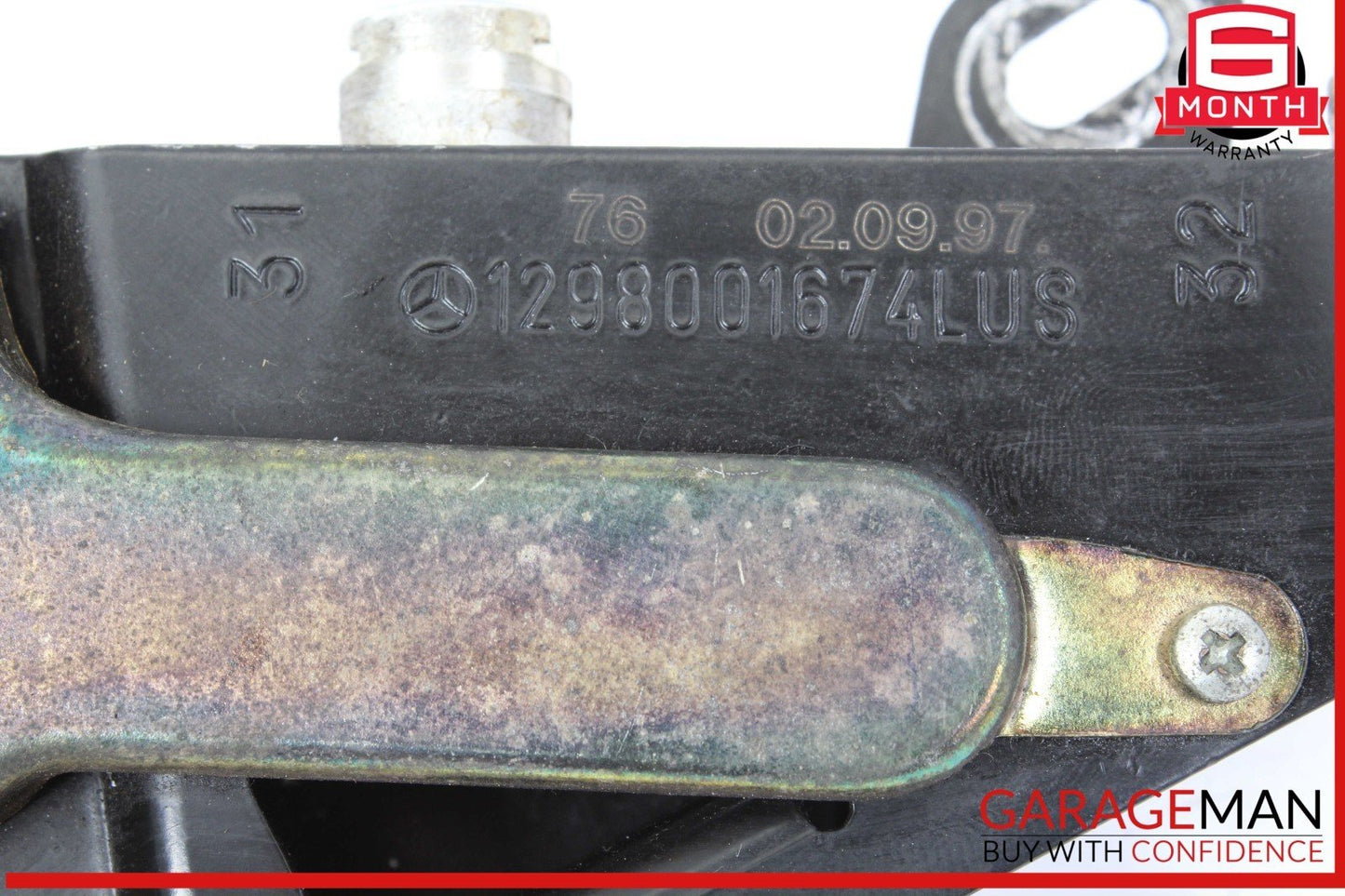 90-02 Mercedes R129 SL500 Rear Right Convertible Tonneau Cover Lock Cylinder OEM