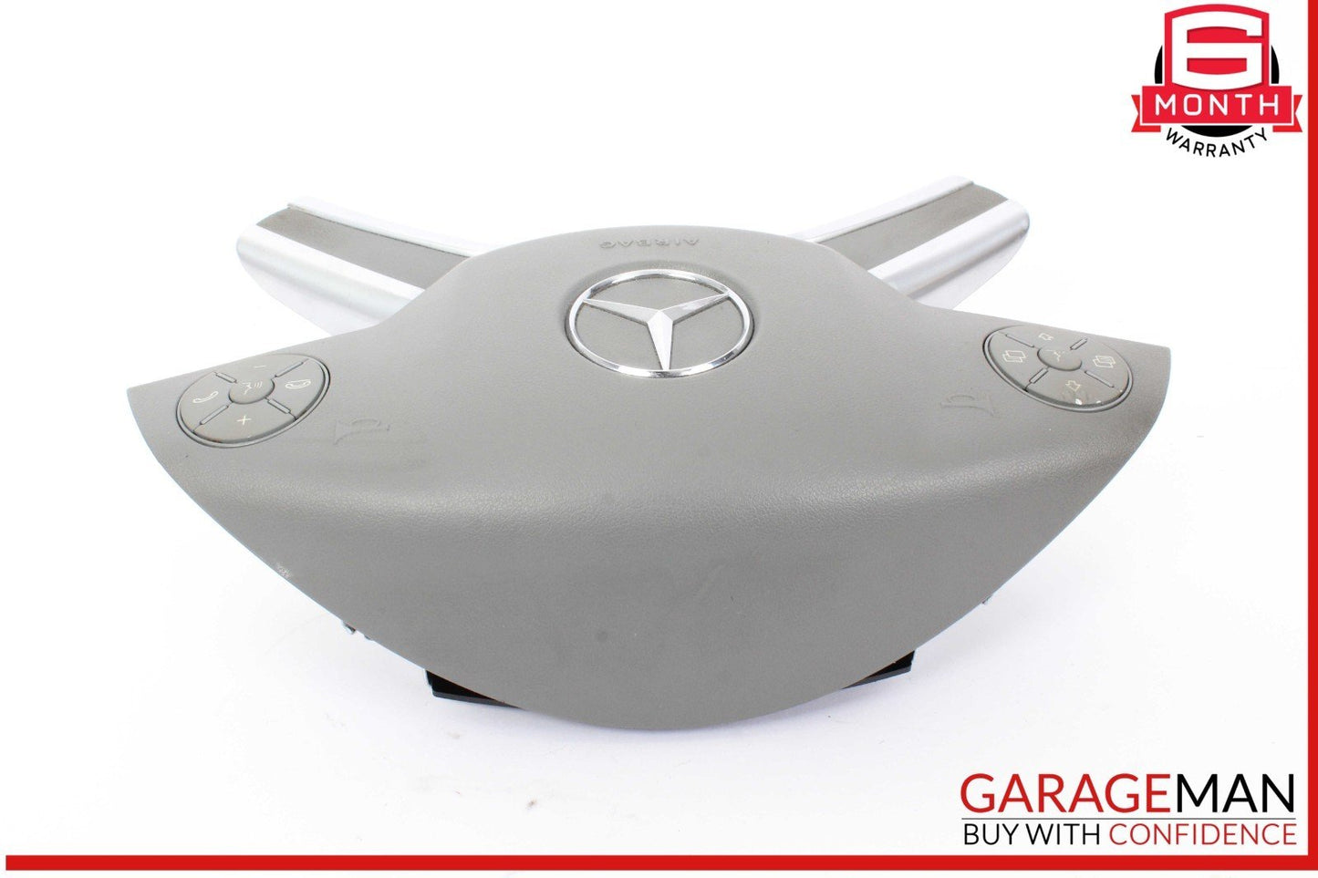 09-13 Mercedes W164 ML350 4MATIC ML550 Steering Wheel Airbag Air Bag Gray OEM