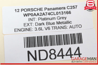 10-18 Porsche Panamera 970 Tire Pressure Monitoring System TPMS Control Module