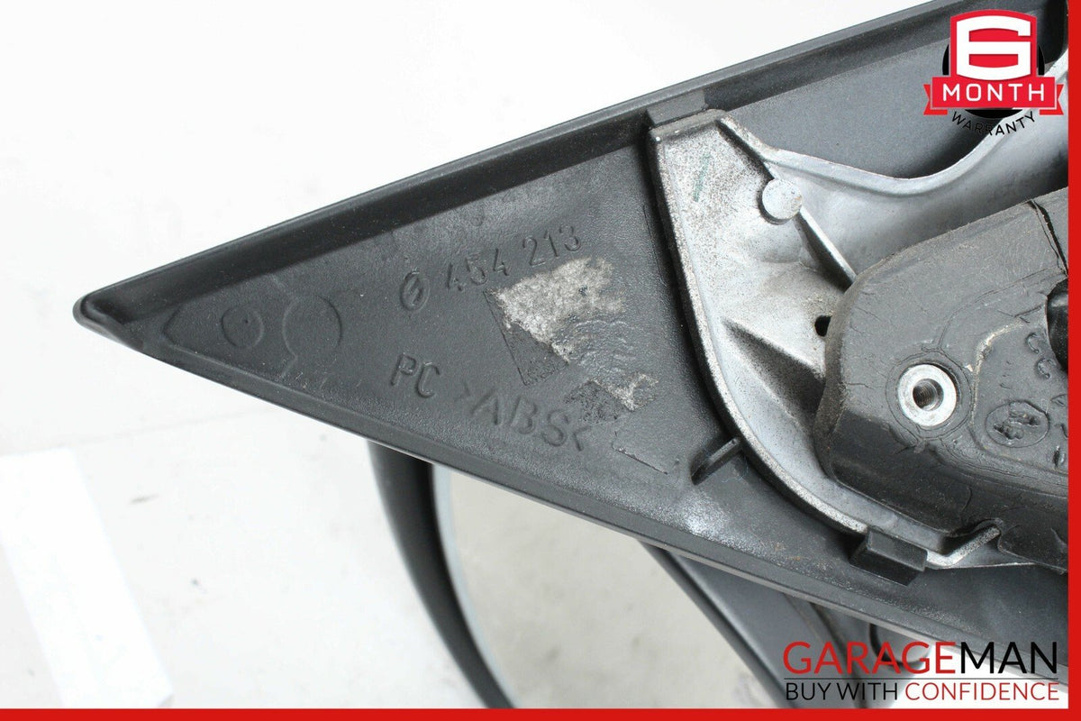 06-08 Mercedes W219 CLS500 Left Driver Side Mirror Door Rear View Black OEM