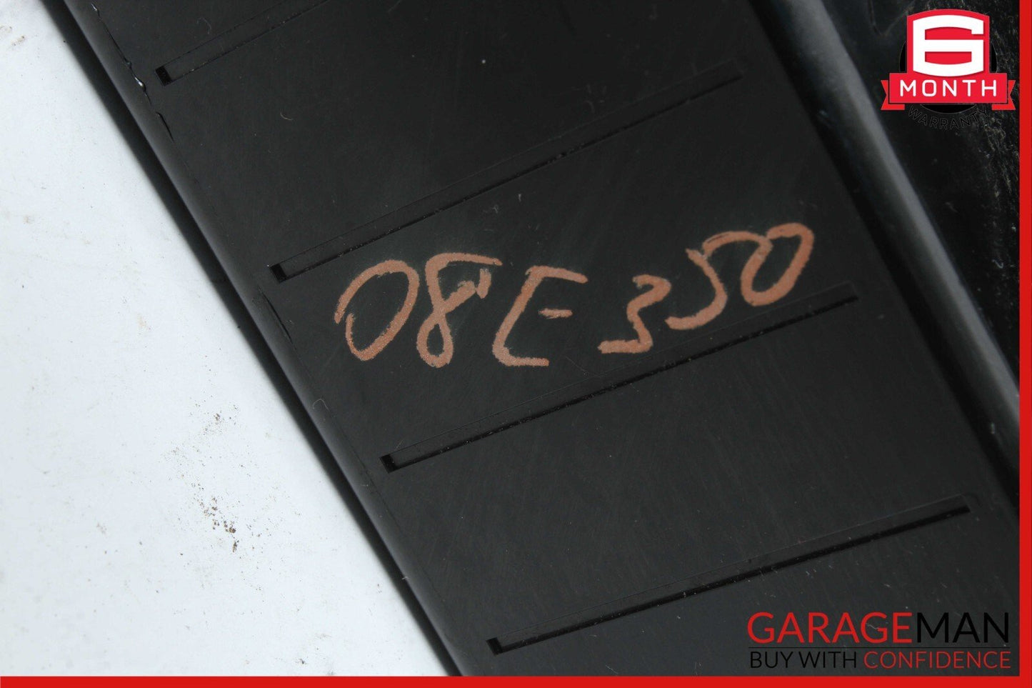 03-09 Mercedes E320 E500 CLS63 AMG Hazard Light Switch Control Panel Dark Wood