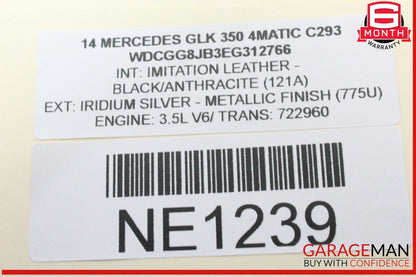 10-15 Mercedes X204 GLK350 4MATIC Right Passenger Side Exterior Door Handle OEM