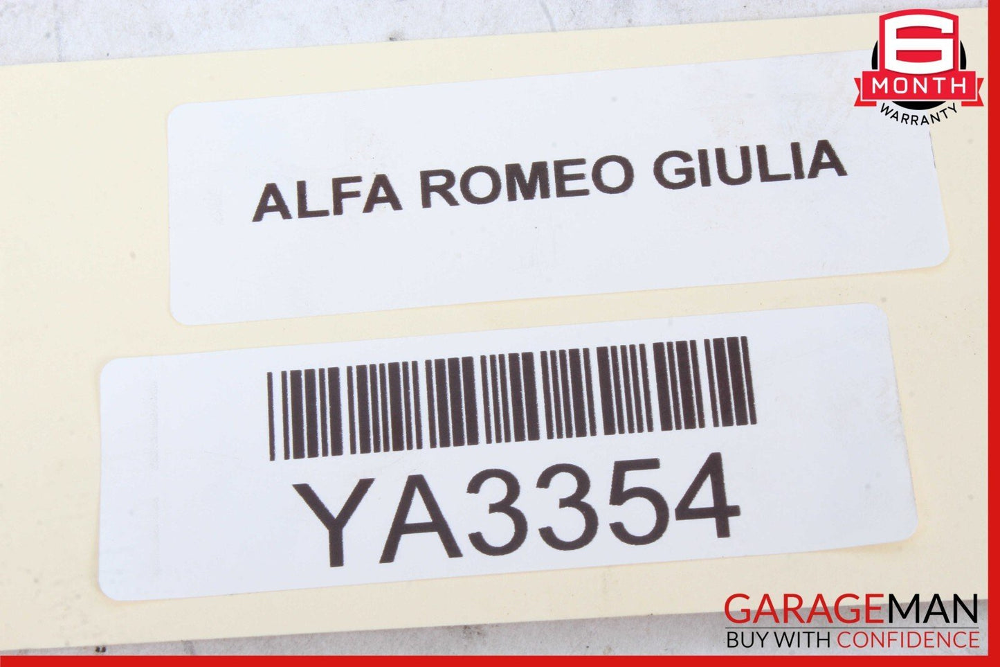 17-19 Alfa Romeo Giulia Right Passenger Side Sound Insulation Foam Pad OEM
