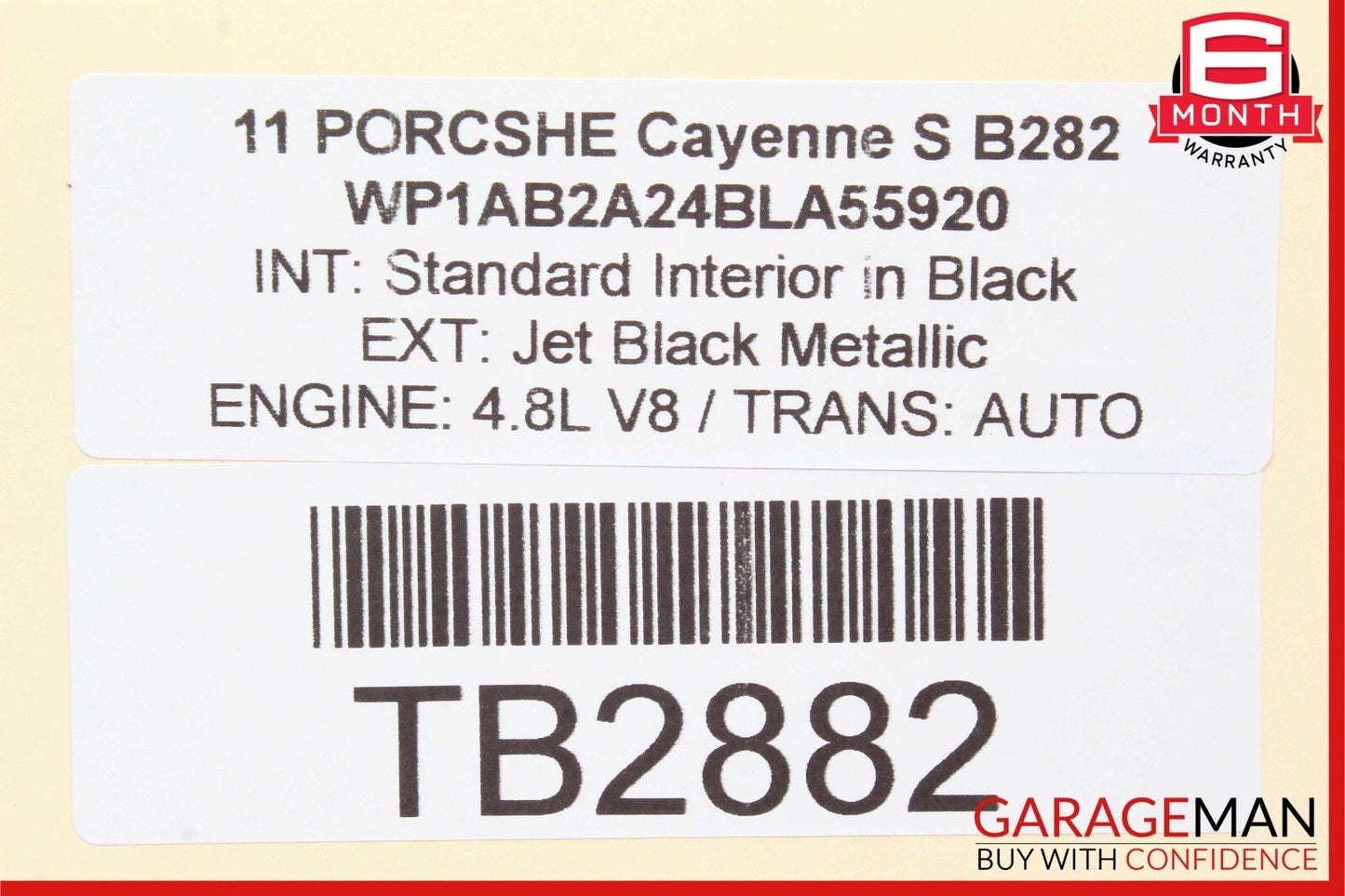 11-18 Porsche Cayenne 958 Left Under Dash Dashboard Trim Cover Panel 7P5815173B