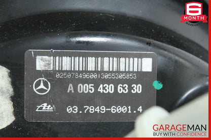 05-11 Mercedes R171 SLK350 SLK55 Power Brake Booster Master Cylinder Reservoir