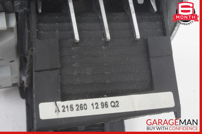 00-06 Mercedes W215 CL500 CL600 Center Console Shifter Bezel Trim 2152601296 OEM