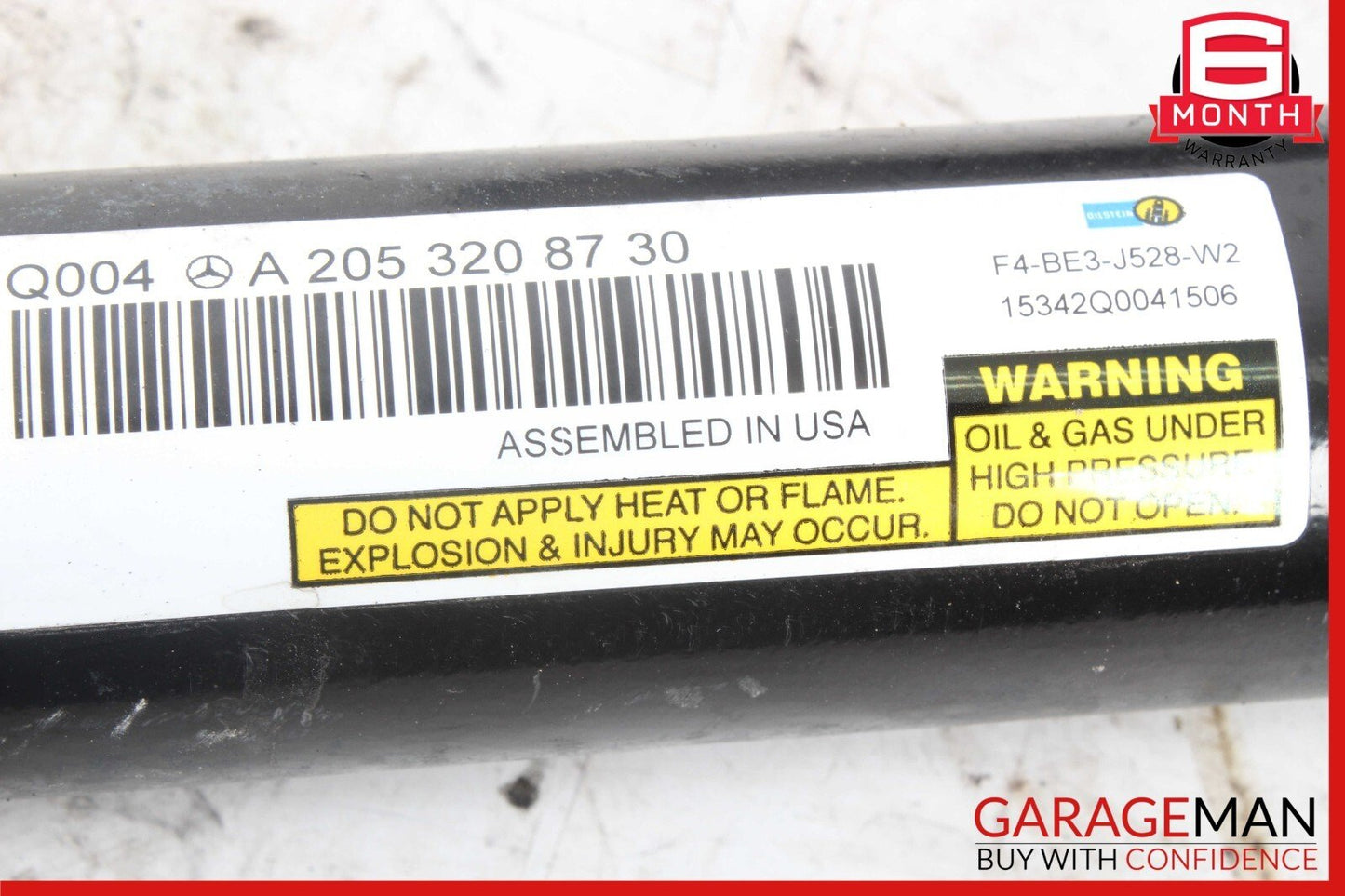 15-20 Mercedes W205 C400 C350e Rear Left & Right Shock Strut Absorber Set of 2