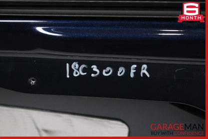 15-18 Mercedes W205 C300 Front Right Passenger Side Exterior Door Shell Blue OEM