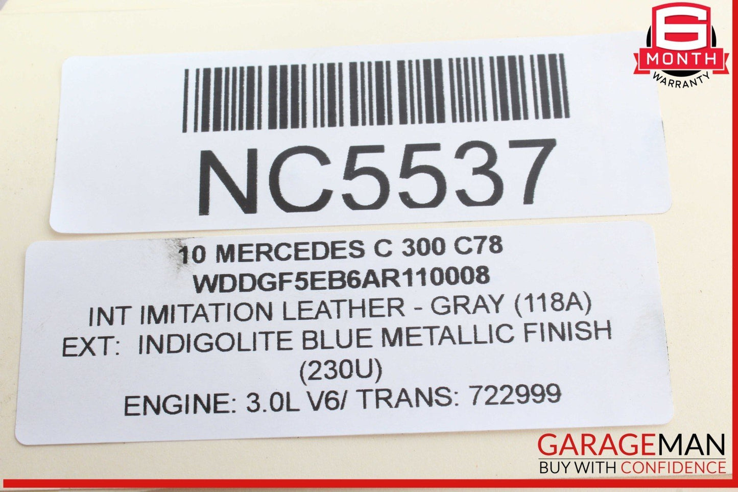 05-13 Mercedes W204 C300 E350 E550 Oil Filter Cooler Housing 2721800510 OEM