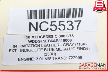 05-13 Mercedes W204 C300 E350 E550 Oil Filter Cooler Housing 2721800510 OEM