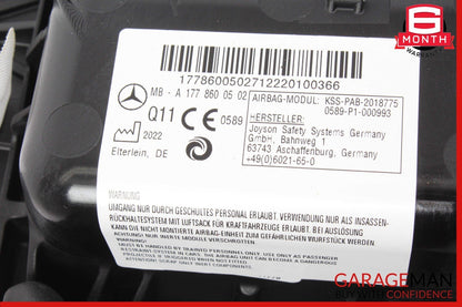 20-25 Mercedes W118 CLA250 GLB250 Front Right Passenger Side Dash Airbag Air Bag
