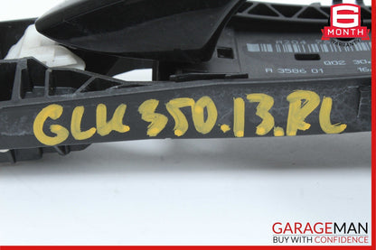 08-15 Mercedes X204 GLK350 GLK250 Rear Left Side Exterior Door Handle Black OEM