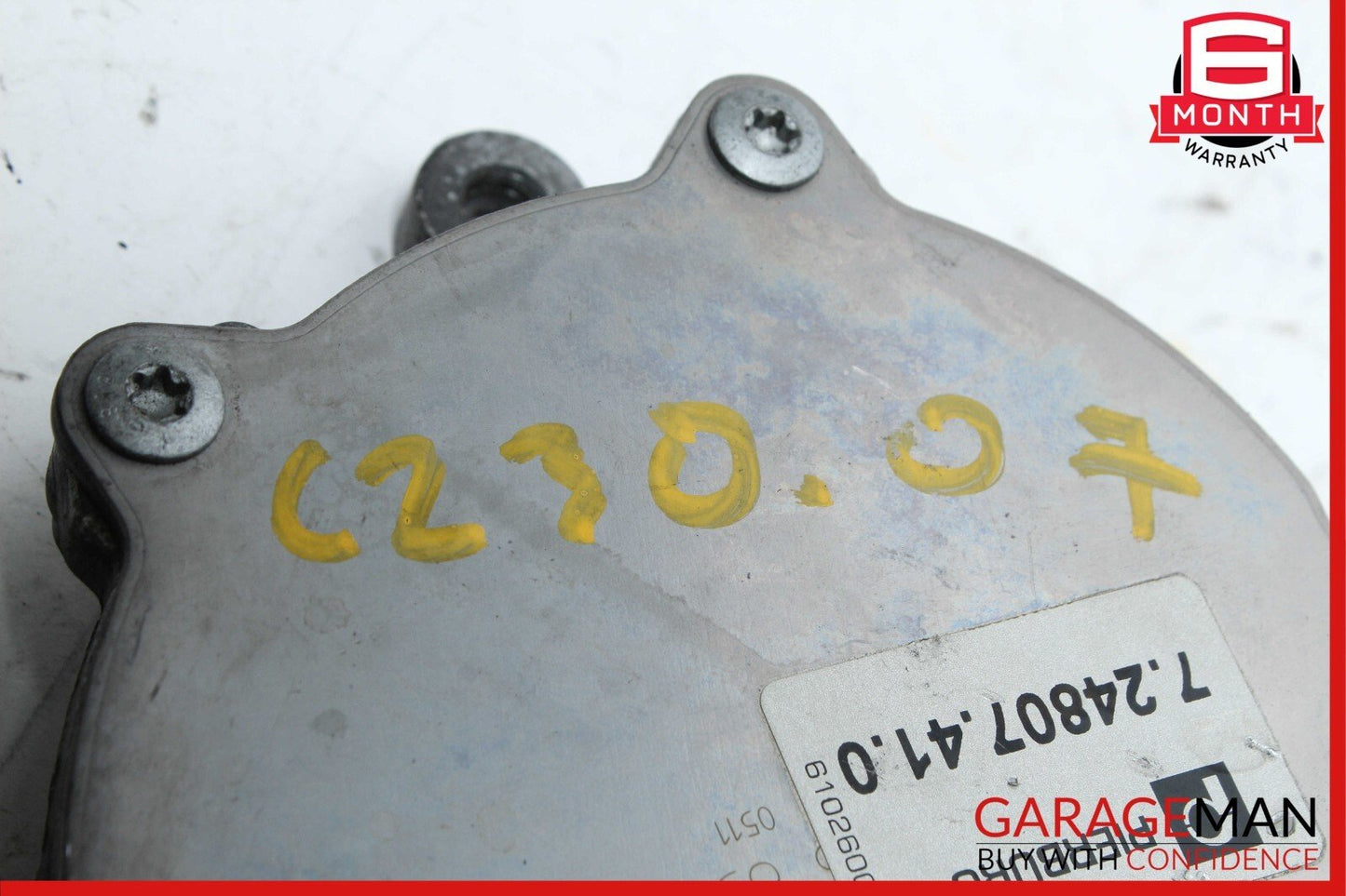 06-11 Mercedes C230 SLK300 E350 Engine Motor Brake Vacuum Pump 2722300565 OEM