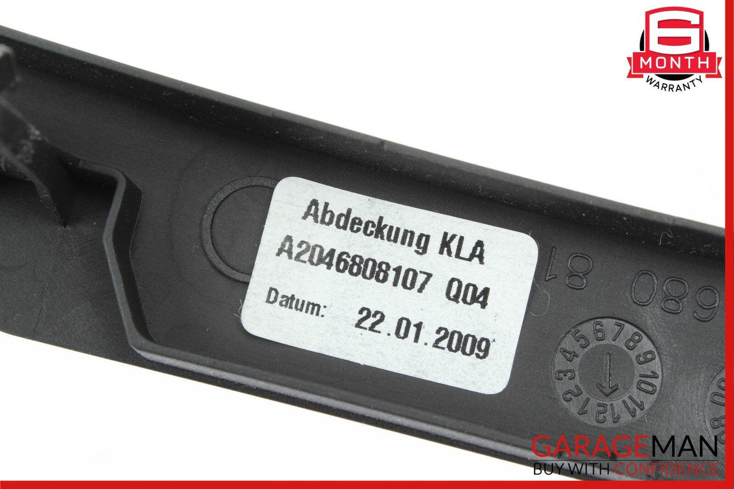 10-12 Mercedes X204 GLK350 Dash AC A/C Climate Control Switch Trim Bezel OEM