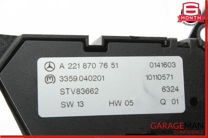 07-13 Mercedes S550 CL600 Front Left Side Seat Adjust Controller Switch Set OEM