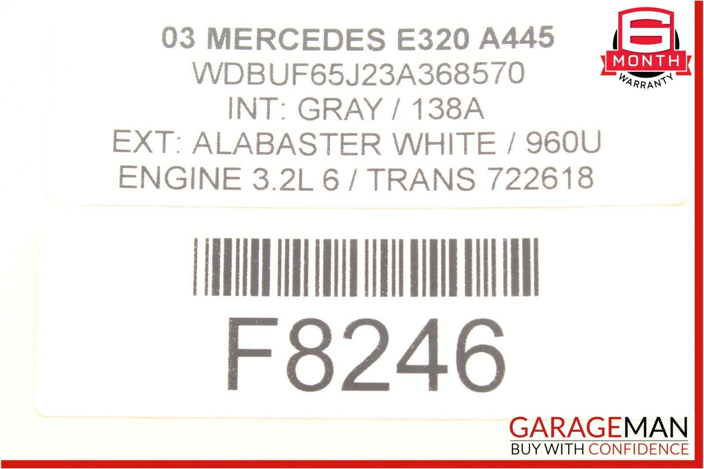 99-02 Mercedes W210 E320 E55 AMG Bose Amp Amplifier Module Unit 2108202789 OEM