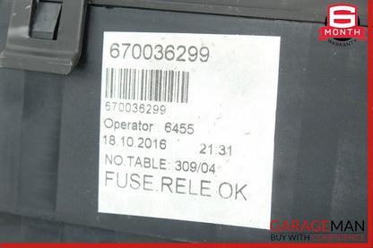 14-17 Maserati Ghibli S Fuse Relay Box Control Module Unit 670036299 OEM
