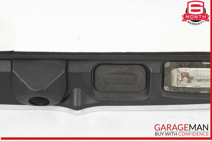 14-17 Maserati Ghibli Rear Trunk Lid Parking Camera Molding Trim Panel Assembly