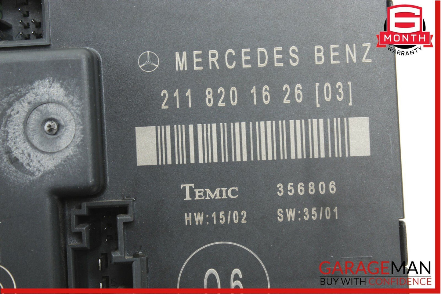 03-06 Mercedes W211 E320 E55 AMG Rear Right Passenger Door Control Module OEM