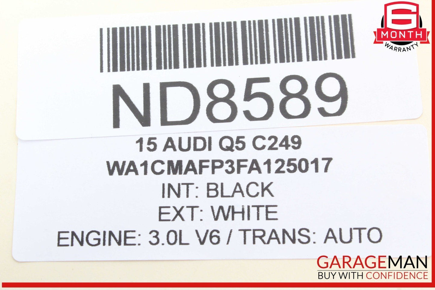 12-18 Audi Q5 A6 A7 Front Left Driver Side Power Seat Adjustment Switch OEM