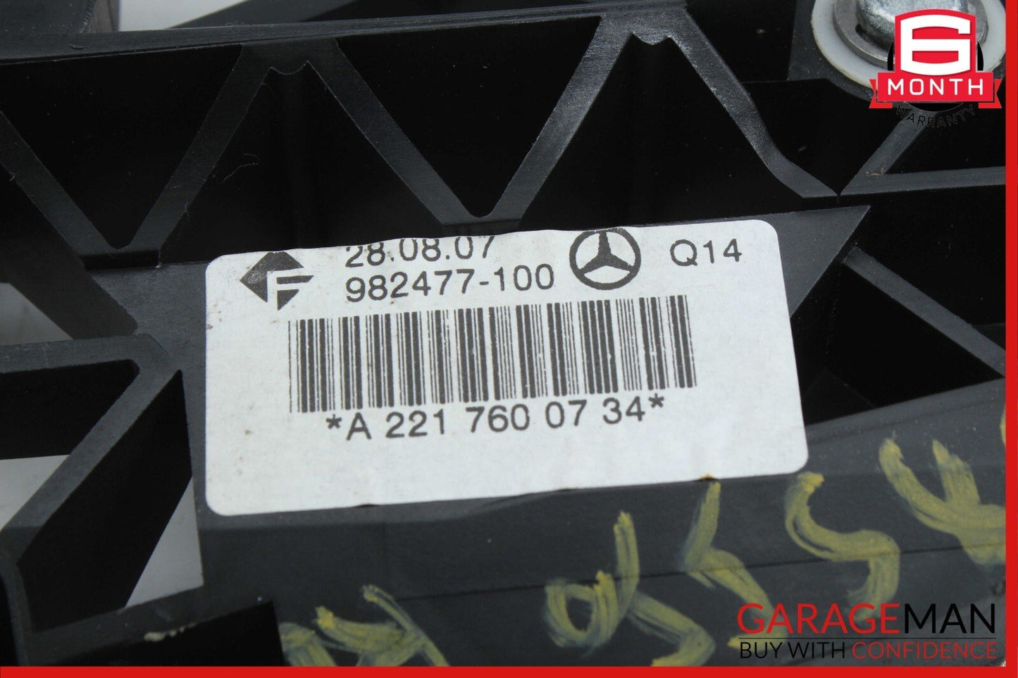 07-13 Mercedes W221 S550 S400 Rear Left Exterior Door Handle Keyless Go OEM