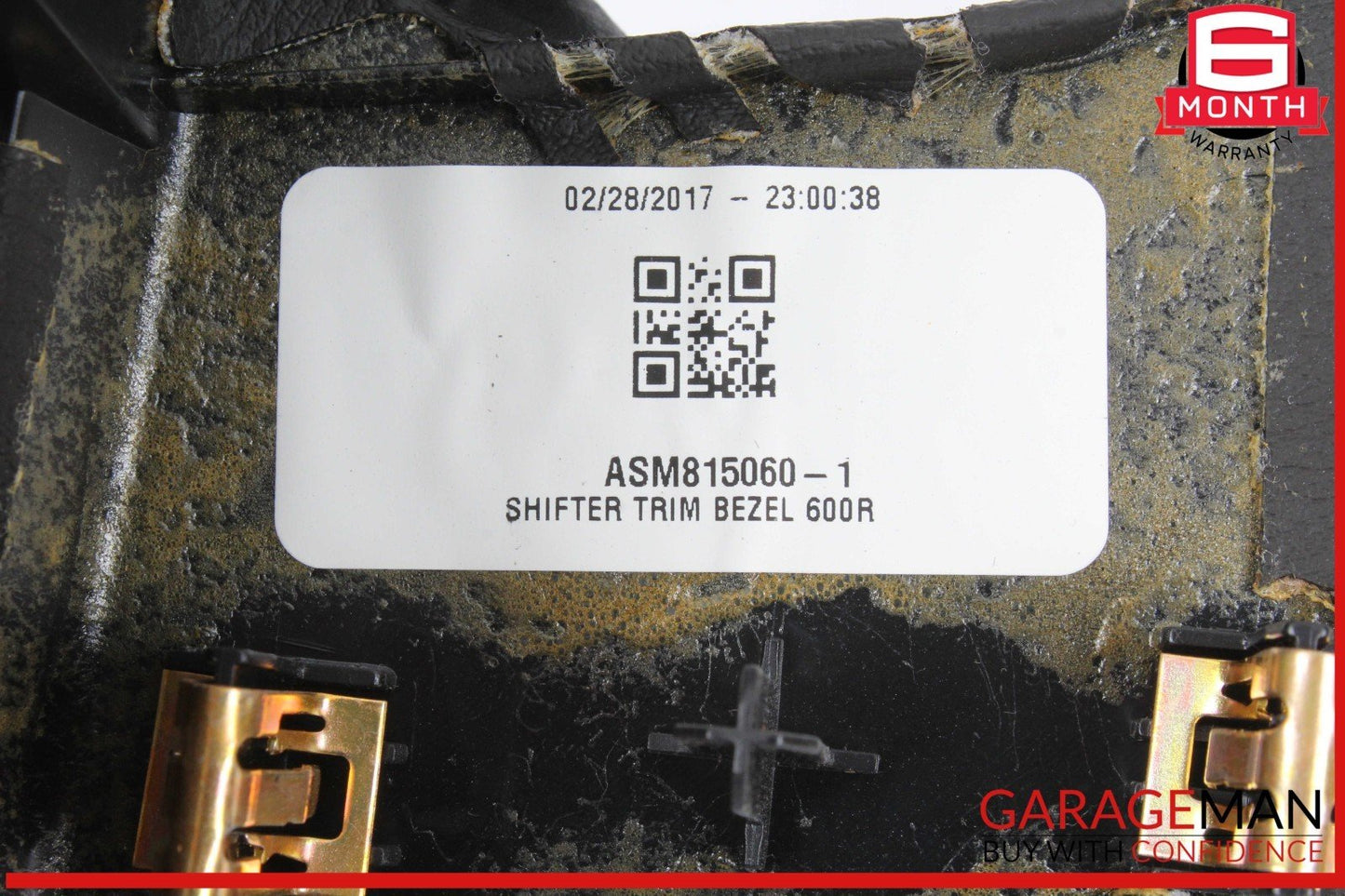 17-20 Cadillac XT5 Front Center Console Shifter Cover Trim Bezel ASM815060 OEM
