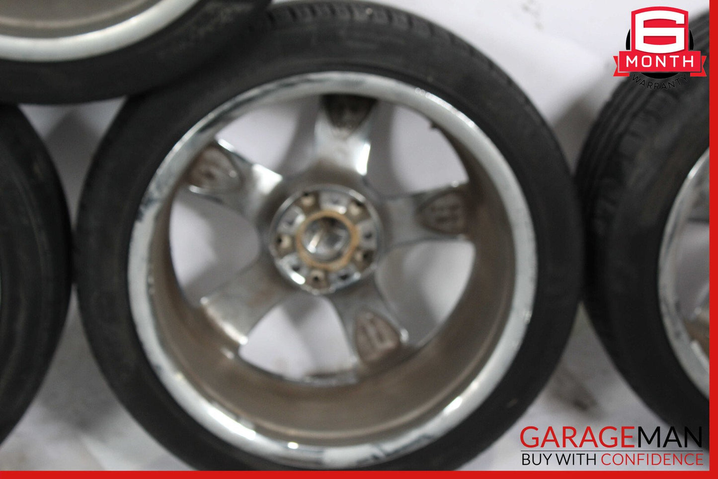 12-18 Mercedes W218 CLS550 8.5 x R18 18" Complete Wheel Tire Rim Set of 4 Pc OEM