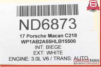 15-24 Porsche Macan 95B Rear Glass Windshield Wiper Motor 95B955711 OEM