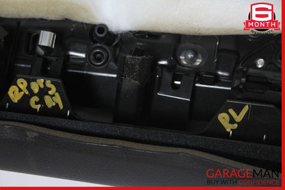 11-18 Porsche Cayenne 958 Rear Left Side Interior Door Panel Trim Assy Black