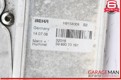 05-13 Mercedes W204 C300 E550 Oil Filter Cooler Housing 2721800410 OEM