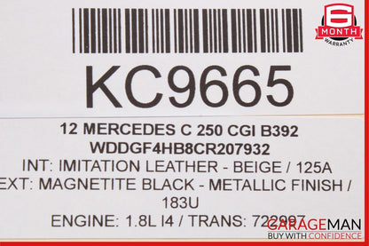 08-18 Mercedes W204 C250 SLK350 E400 Front Left Side Door Control Module OEM
