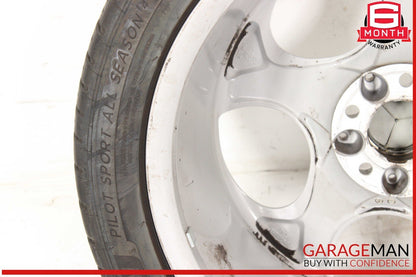 03-12 Mercedes R230 SL500 Rear Wheel Tire Rim 9.5Jx18H2 ET40 R18 2304011802 OEM