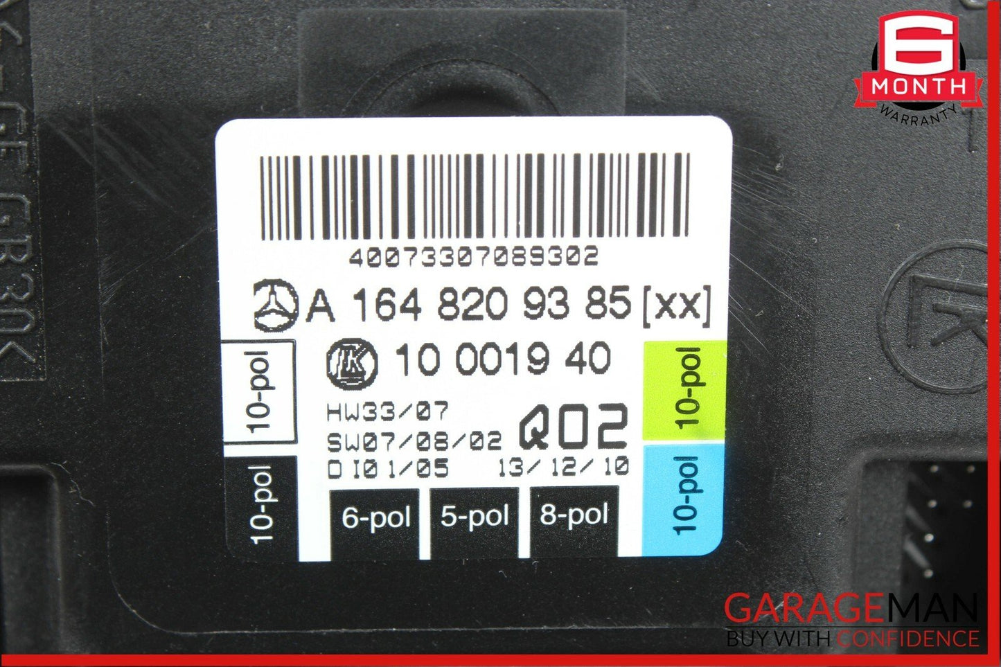 06-10 Mercedes X164 GL450 ML450 Front Left Driver Door Control Module OEM