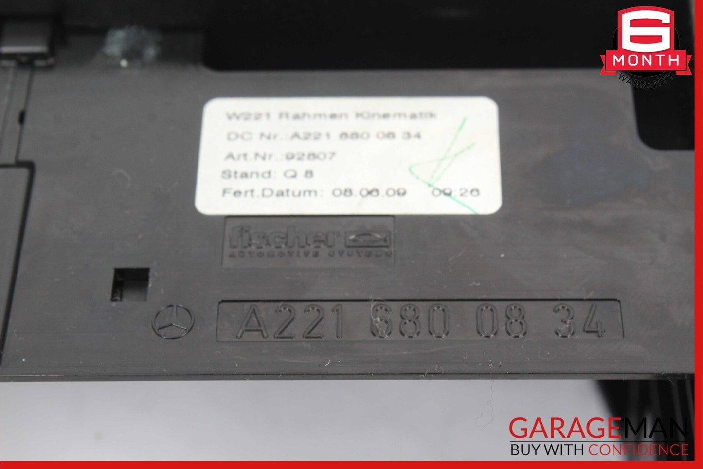 07-13 Mercedes W221 S400 Dashboard Center Console CD Player Cover Trim Panel OEM