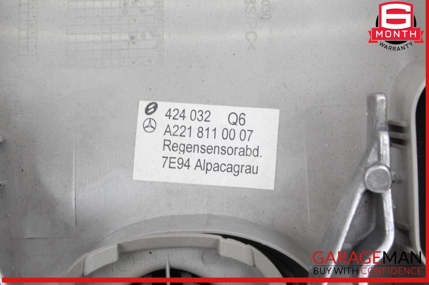 07-13 Mercedes W221 S550 S63 AMG Interior Top Upper Rear View Mirror OEM