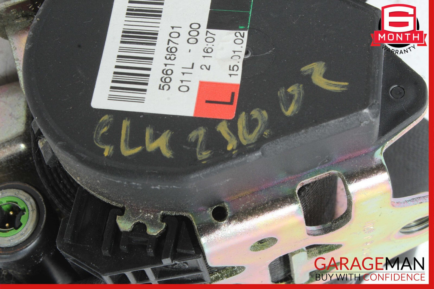 99-04 Mercedes R170 SLK230 SLK32 Left Driver Seat Belt Seatbelt Retractor OEM