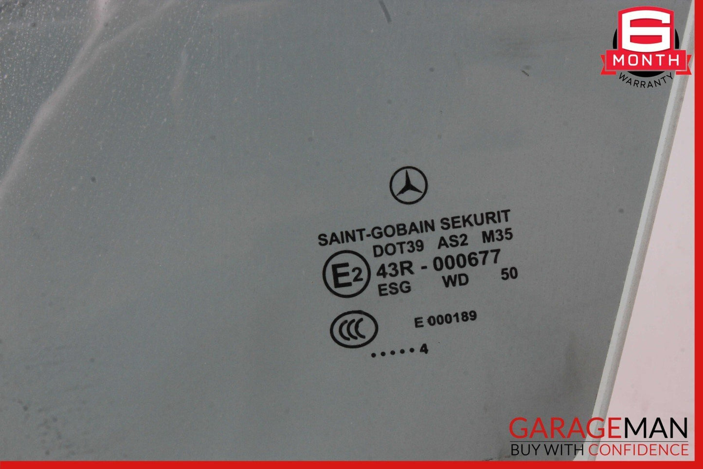 12-18 Mercedes W218 CLS500 CLS550 CLS63 Front Left Side Door Window Glass OEM