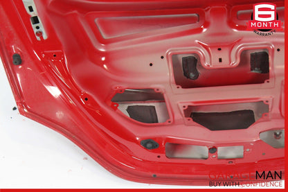 14-19 Mercedes W117 CLA180 CLA250 Sedan Rear Trunk Lid Deck Shell Panel Red OEM